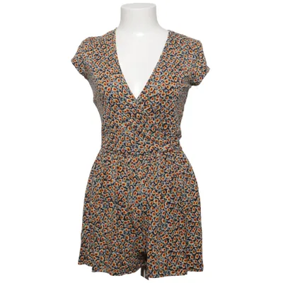 Buksedragt (Sort, Flerfarvet) fra ASOS Petite Elastan, Viscose