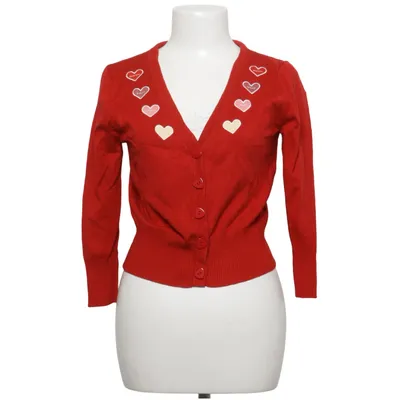Cardigan (Red, Multicolored) from Voodoo Vixen Polyamide, Viscose