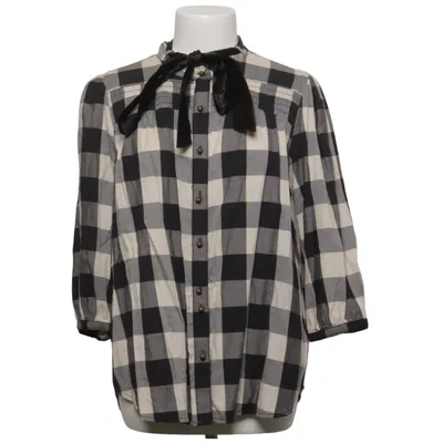 Bluse (Sort, Hvid, Grå) fra Quiksilver Polyester, Viscose