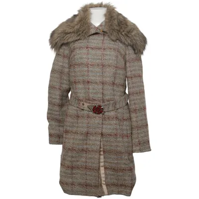 Frakke (Beige, Flerfarvet) fra Personal Affairs Polyamid, Polyester, Viscose, Uld