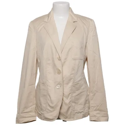 Blazer (Beige) from Goldix Cotton, Elastane