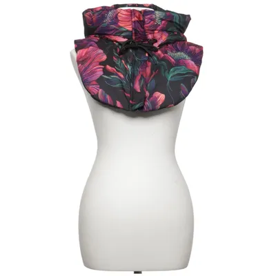 Hood (Black, Multicolored) from Reserved Polyester