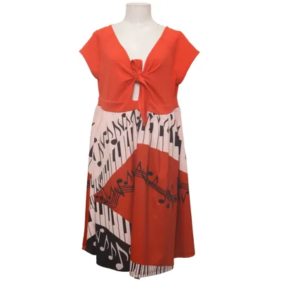 Dress (Red, White, Black) from Nextmia Elastane, Polyester