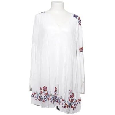 Klänning (Vit, Flerfärgad) från Free People Polyester, Viskos