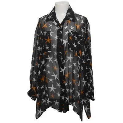 Blouse (Black, White, Orange) from Fürstenberg