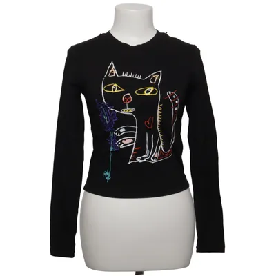 Long sleeve T-shirt (Black) from Desigual Cotton, Elastane