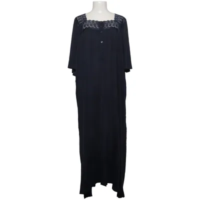 Jurk (Blauw) van Ulla Popken Katoen, Viscose