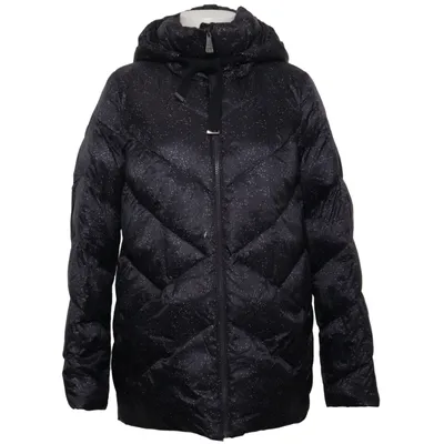 Donsjack (Zwart, Wit) van Finn Flare Dons, Veer, Polyester