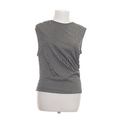 Topp (Svart, Vit) från H&M Modern Classic Polyester, Elastan