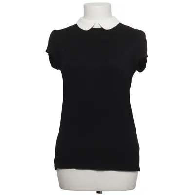 Blus (Svart, Vit) från Hallhuber Elastan, Polyester, Viskos