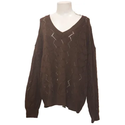 Pull-over (Marron) de Shein Curve Polyester