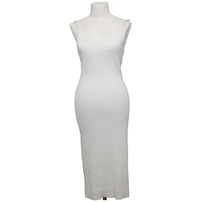 Maxi dress (White) from Pink Woman Polyester, Viscose