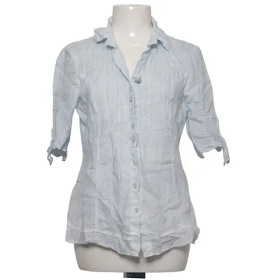 Blouse (Blauw) van Belleza Linnen