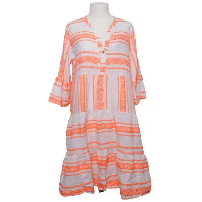 Dress (White, Orange) from Flair