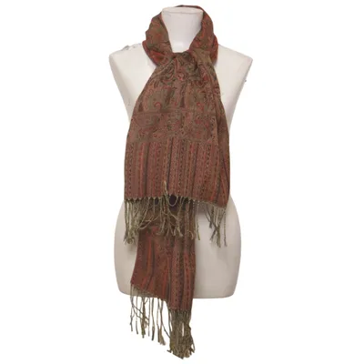 Scarf (Red, Brown, Multicolored) from Miss Miss Polyester