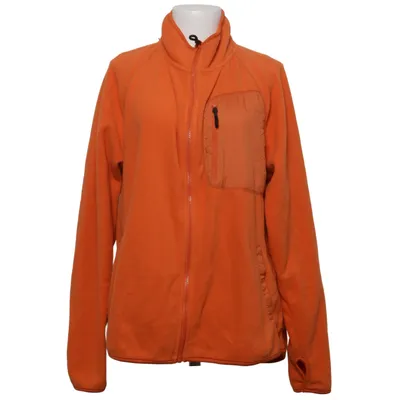 Fleece jacket (Orange) from Tchibo Polyamide, Polyester