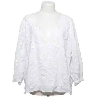 Blus (Vit) från Norah Bomull, Elastan, Polyester, Viskos