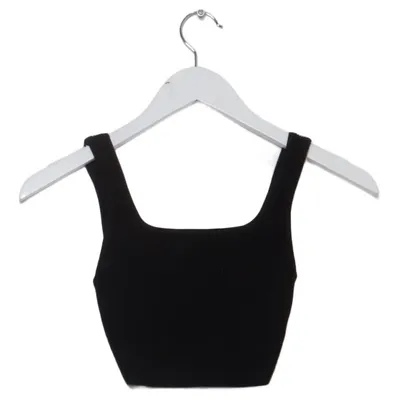 Crop top (Zwart) van Babaton Elastaan, Polyamide