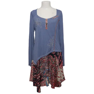 Jurk (Blauw, Meerkleurig) van Joe Browns Katoen, Polyester, Viscose