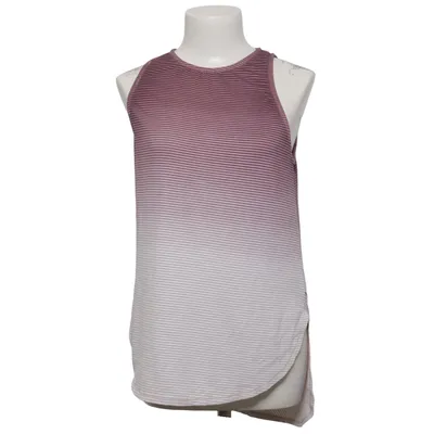 Sport tanktop (Lila, Wit) van Maaji Elastaan, Polyamide