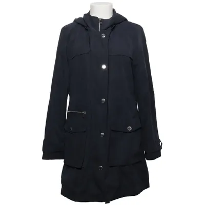 Parka (Blue) from DKNY Cotton, Polyamide, Polyester