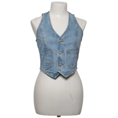 Denim vest (Blue) from Calliope Cotton