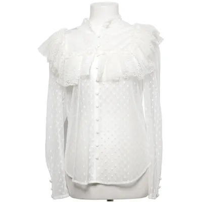 Blus (Vit) från Sandra Mansour x H&M