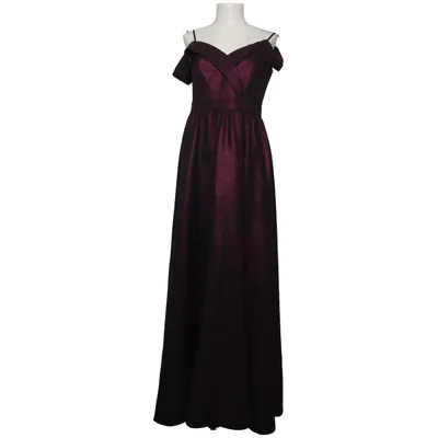 Aftonklänning (Lila, Svart) från Emo Polyester, Viskos