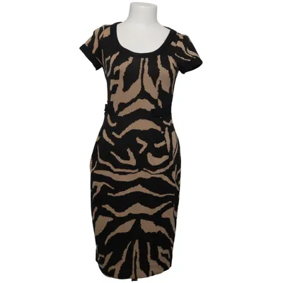Robe (Noir, Beige) de Ferragamo Acrylique, Coton, Polyester, Laine