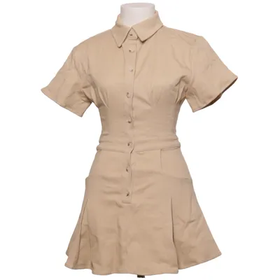Skjortklänning (Beige) från Sabo Bomull, Elastan