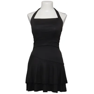 Halterneck dress (Gray) Elastane, Polyester