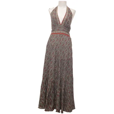 Maxi dress (Gray, Red, Multicolored) from Aller Simplement Polyester