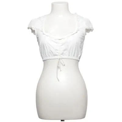 Dirndl blouse (White) from Stockerpoint Cotton, Polyester