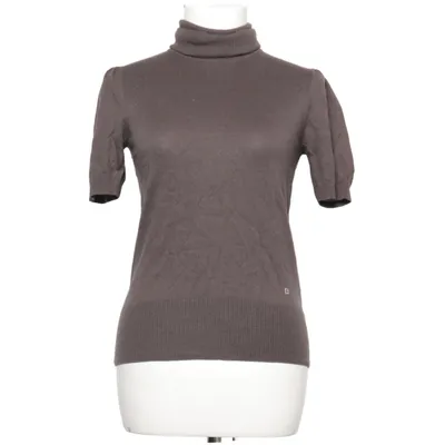 Pul à col roulé (Gris, Marron) de Laurèl Angora, Cachemire, Coton, Polyamide
