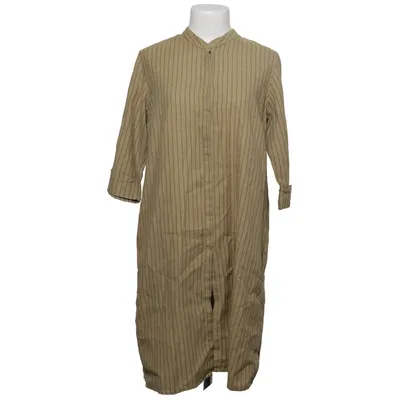 Skjortklänning (Beige, Svart) från Lanius Bomull, Linne