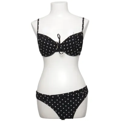 Bikini (Zwart, Beige) van Watercult Elastaan, Polyamide