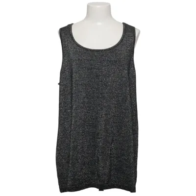 Tanktop  (Grå) fra Sheego Trend Akryl, Metallfiber