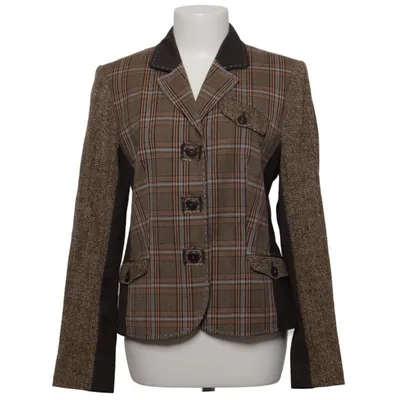 Blazer (Bruin, Blauw, Meerkleurig) van Orwell Katoen, Elastaan, Polyamide, Viscose, Wol