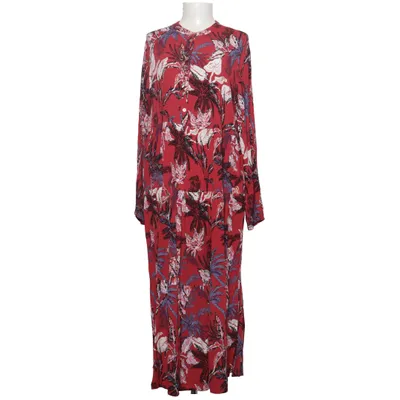 Robe longue (Rouge, Multicolore) de Lieblingsstück Viscose
