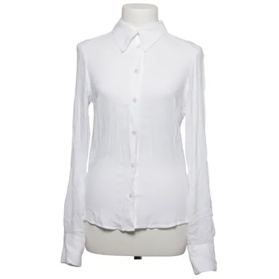 Blus (Vit) från Monokel Viskos