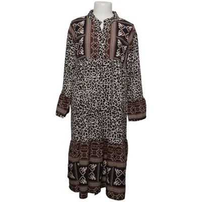 Robe (Marron, Blanc, Noir) de Fresh Lemons Polyester