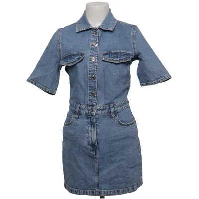 Denim dress (Blue) from Mango Cotton, Elastane