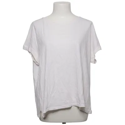 T-shirt (Blanc) de Juvia Coton, Viscose