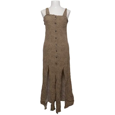 Maxi dress (Beige, Black) from Topshop Viscose