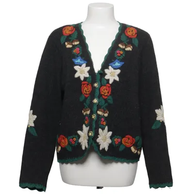Cardigan (Gray, Multicolored) from Marco Pecci Angora, Polyamide, Wool