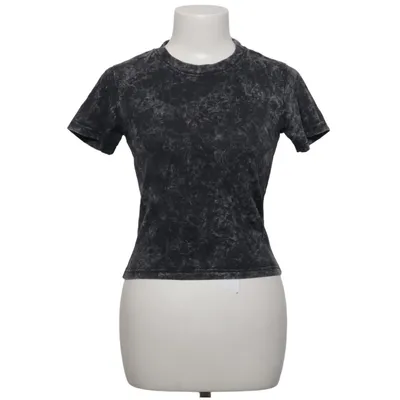 T-shirt (Grijs, Zwart) van PrettyLittleThing Katoen, Elastaan