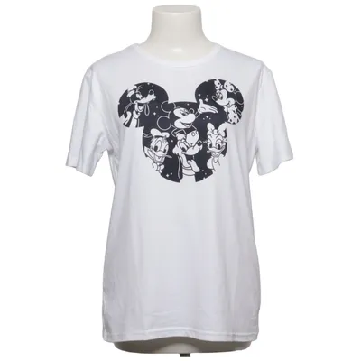 T-shirt (White, Black) from Disney Elastane, Polyester