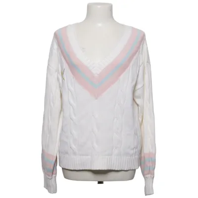 Pullover (White, Pink, Blue) from LoveShackFancy Acrylic, Cotton
