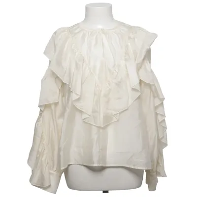 Blus (Rüschenbluse) från Second Female Lyocell, Polyester