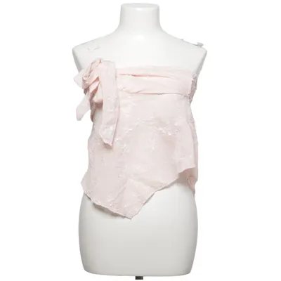 Tubtopp (Rosa, Vit) från Shein Polyester